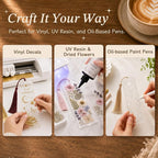 40 Pcs Clear Acrylic Bookmark Blanks Bulk - Image 7