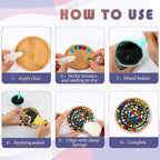 DIY Mosaic Craft Kit for Adults, Stained Glass Kits Mosaics Tiles for Crafts - Image 6