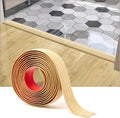 Art3d Self Adhesive Vinyl Transition Strip, Laminate & Tile Floor Divider, Carpet Threshold - 10 FT, 1.57in, Aspen Yellow
