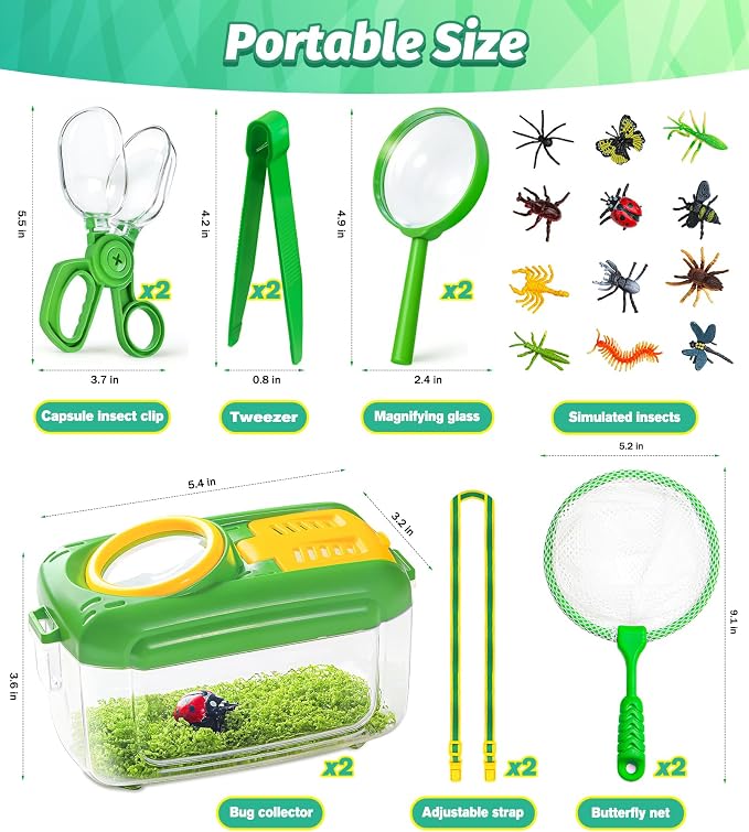 Bug Catcher for Kids, Outdoor Explorer Kit for Kids Age 3 4 5 6 7 8 - Image 7
