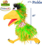 Playful Minds – Living Puppets Pickle 18-Inch Plush Bird Hand Puppet – Bright - Image 2