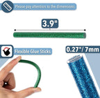 Mr. Pen- Glitter Hot Glue Sticks, Mini Glue Sticks - Image 3