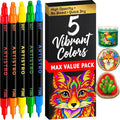 ARTISTRO 5 Precision Dual-Tip Acrylic Paint Markers – Paint Pens Set by ARTISTRO