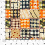 Cotton Fabric Panel – Single Continuous Patchwork Animal Panel - Image 5