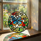 3-Pack DIY Suncatcher Blanks for Adults, Acrylic Stained Glass Window Art Decor - Image 6