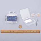 SUNNYCLUE 1 Box Shell Charms AB Color Flat Round Natural Capiz Seashell Slice - Image 6