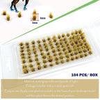 Woohome 208 PCS Static Grass Tuft Model Grass Tufts Terrain Model Kit Resin - Image 5