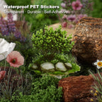 240PCS Floral PET Stickers – Die-Cut Botanical Landscape Stickers - Image 4