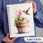 KOVIEDE 100% Cotton Watercolor Paper Pad 3 Pack Cold Press 140lb/300gsm Spiral - Image 6