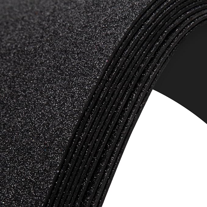 10 Pack Glitter Foam Sheets Craft 8 x 12 inch | Sparkles Foam Paper by Nitelemn