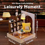 Flever Dollhouse Miniature DIY House Kit Creative Room - Image 9