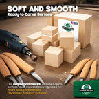 Basswood Carving Blocks Set of 18 – Wood Carving Kit - Image 8