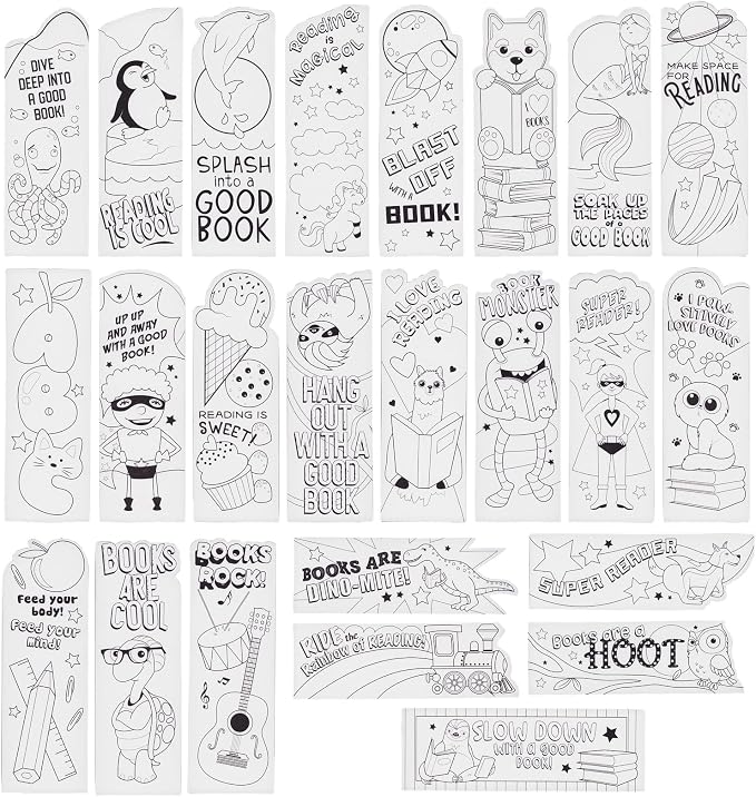 Juvale Bookmarks for Kids by Juvale