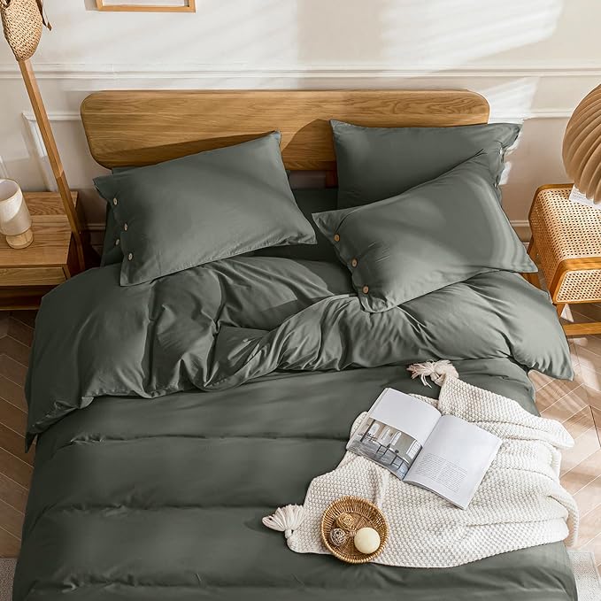 JELLYMONI Cotton Duvet Cover Twin XL Size - Image 3