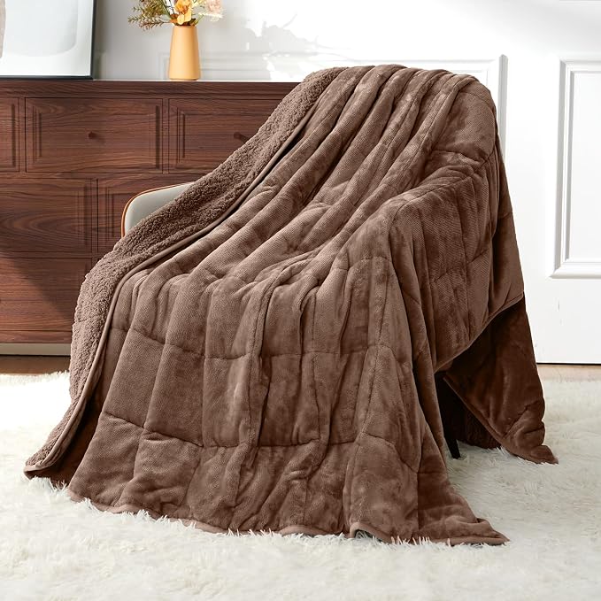 Uttermara Weighted Blankets for Adults Full Size, 12lbs 48x72 inches Blanket by Uttermara