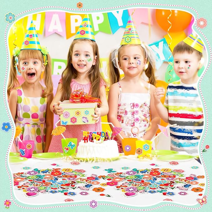 600Pcs Flower Foam Stickers Spring Butterfly Adhesive Stickers | Flower Decals - Image 5
