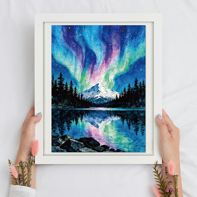 300pcs Wooden Puzzles for Adults Unique Animal Shaped Pieces | Colorful Funny - Image 6