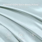 HUXMEYSON Body Pillow with Satin Pillowcase, Body Pillow - Image 3