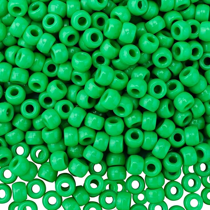 QPIXVB 1100PCS Pony Beads, Bulk Kandi Christmas Bead by QPIXVB