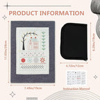EVOCKAY 2026 Embroidery Stitch Book Kit - Image 2