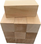10PCS Basswood Carving Blocks, Whittling Wood Carving Kit, Unfinished Wooden by Unknown