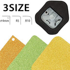 QIQQIKIN Corner Hole Punch 4mm Circle Cutter Punch +R5mm+R10mm 3-Way Corner - Image 3