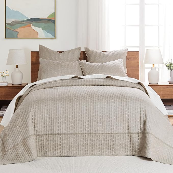 Levtex Home Cross Stitch Reversible Twin Bedspread Set by LevtexHome