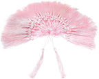 VAPKER Pink Silky Handmade Tassels by VAPKER