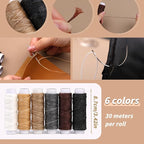 49 Pcs Book Binding Kits for Beginners Hand Bookbinding Tools Bookbinding - Image 9