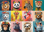 500 Piece Puzzles for Adults, Beautiful Wild Animals Jigsaw Puzzle for Adults by MJYPHDM