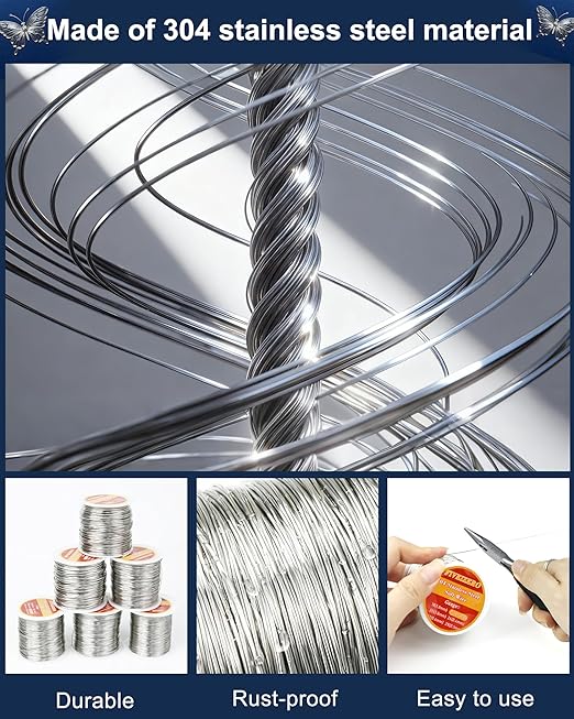 FIVEIZERO 28 Gauge 304 Stainless Steel Wire - Image 3
