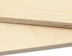 MUKCHAP 20PCS 10 x 10 x 1/4 Inch Square Plywood Boards, 6mm Unfinished Basswood - Image 3