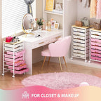Goovilla Rolling Cart with Drawers, Utility Cart Organizer with 8 Removable - Image 8