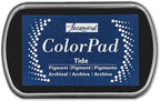 Jacquard ColorPad Archival Pigment Ink Stamp Pads- Tide by Jacquard