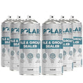 Polar Tile & Grout Sealer Clear Aerosol Spray - 6 x 13.5 Fl Oz | Instantly Waterproofs and Protects Floor Tile Grout | Ideal for Bathroom, Shower & Kitchen | Interior & Exterior Tile Sealer