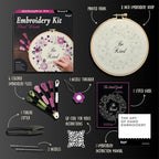 Unwynd Embroidery Kit Floral Theme - Image 5