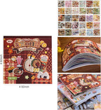 Girl's Japanese Retro Sticker Book, 700+ Kawaii Old Showa Style Embroidered - Image 7