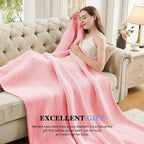 L'AGRATY Knitted Weighted Blanket - Image 7
