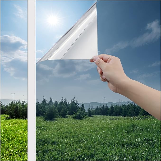 Haton Window Privacy Film One Way Window Tint by HatonHomeDecor