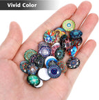 SUPVOX 200pcs Mixed Mosaic Tiles Glass Mosaic Tile Assortment - Image 6