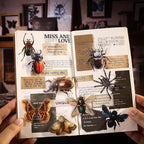 100PCS Insect Specimen PET Stickers – Bug-Themed Waterproof Decals Featuring - Image 6