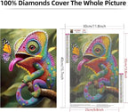 Lxmsja Chameleon Diamond Art Kits - Image 6