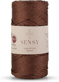 Sensy Premium 2mm 251 Yards Sparkle Polyester Rope 90% Polypropylene 10% by SSENSY