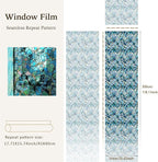 funlife Original Hand-Drawn Stained Glass Window Film, Reusable Double-Sided - Image 3
