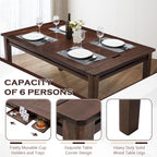 Haddockway 63" ×39“ Board Game Table - Image 3