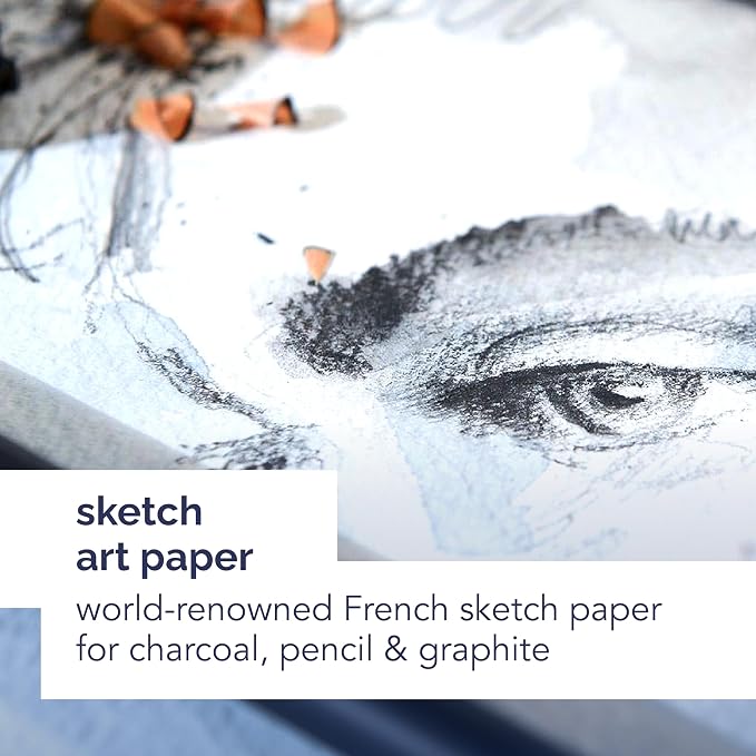Canson Artist Series Sketchbook, Hardbound Journal, 11x14 inches, 184 Pages - Image 2