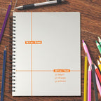joibabe Spiral Bound Mixed Media Sketchbook, 160 GSM/98LB Heavyweight Acid Free - Image 4