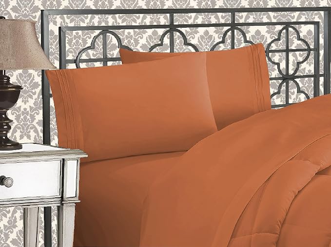 Elegant Comfort Luxurious 1500 Premium Hotel Quality Microfiber Three Line - Image 2