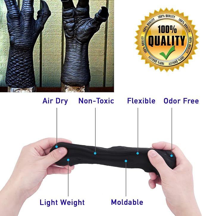 1.1lb Moldable Cosplay Foam Clay – High Density and Hiqh Quality - Image 5