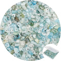456 PCs Natural Chip Stone Beads, 5-8mm Irregular Multicolor Gemstones Loose by BONNY+BOXX